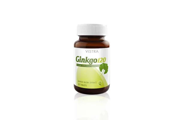 VISTRA Ginkgo Biloba Extract - 120 mg x 30 tablets 