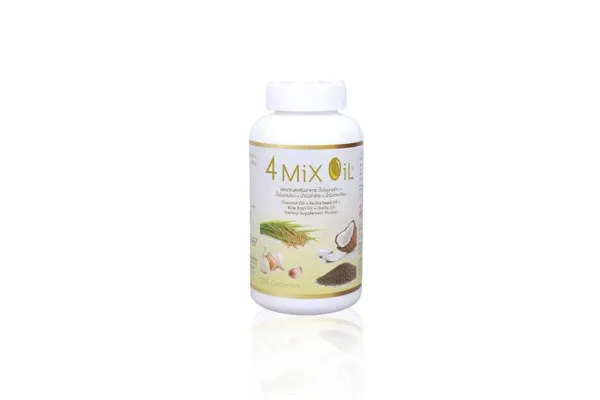 4 MIX OIL, Cold Press - 250 capsules  