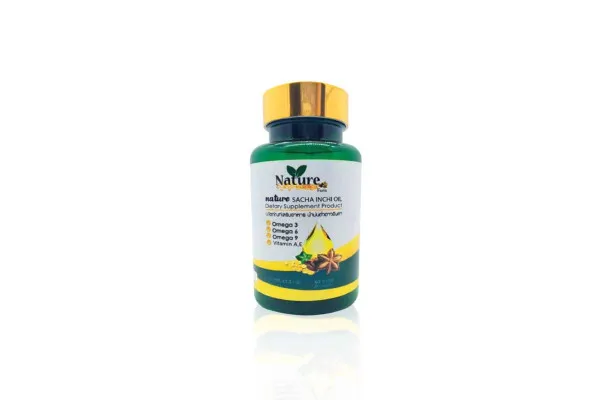 NATURE FARM, Sacha Inchi Oil - 500 mg x 60 capsules