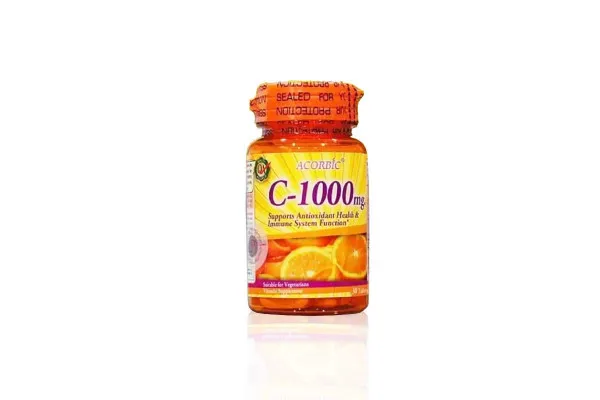 ACORBIC Vitamin C 1000 mg - 30 capsules 