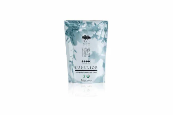 MIVANA Organic, Light Roasted Superior Beans - 250 g