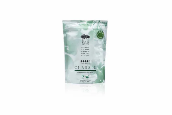 MIVANA Organic, Medium-Dark Roasted Classic Beans - 250 g