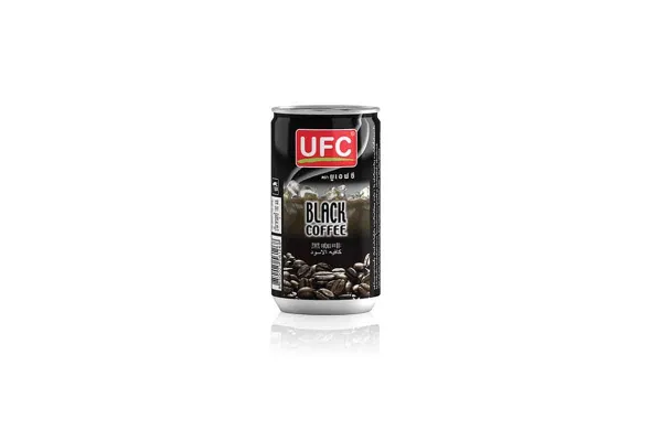 UFC Canned Coffee, Black Coffee - 180 ml