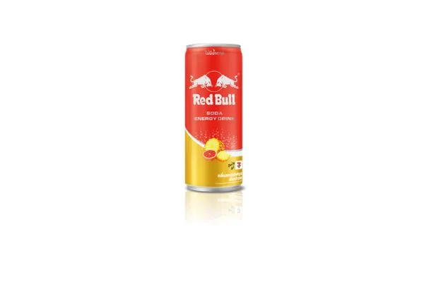 REDBULL Soda Energy Drink, Grape Fruit Pine Apple - 250 ml