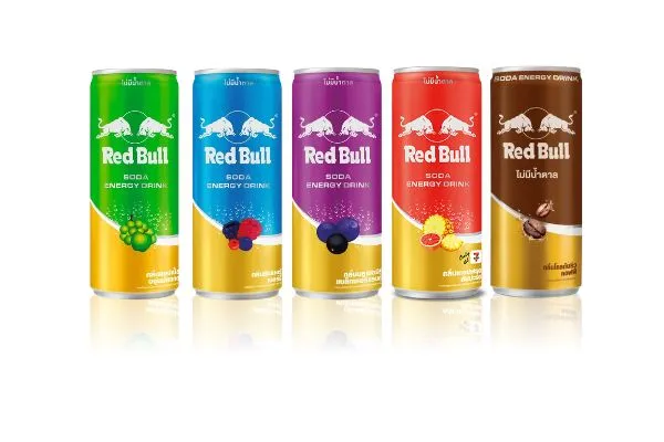 REDBULL Soda Energy Drink, Sugar Free