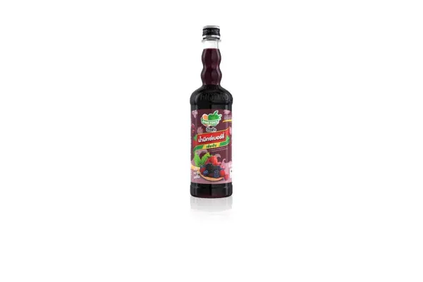 DING FONG Fruit Squash, Mixed Berry - 760 ml
