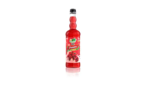 DING FONG Fruit Squash, Rose Flavored - 760 ml