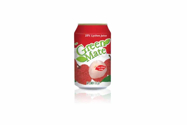 GREEN MATE Juice in Cans, Lychee - 300 ml