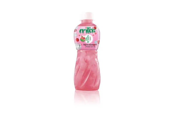 KATO, 25% Lychee Juice Mixed with Coconut Jelly - 250 ml.