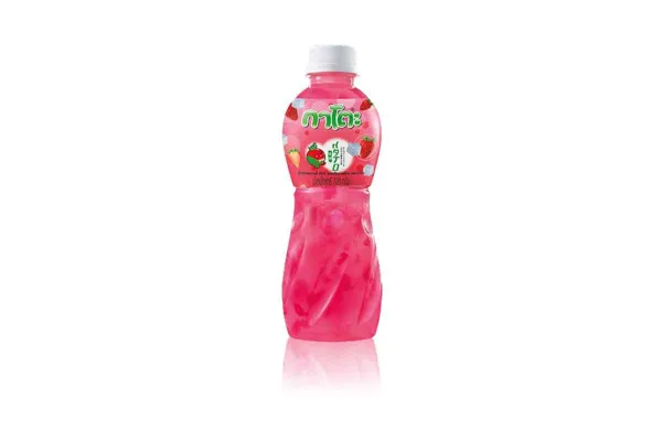 KATO, 25% Strawberry Juice Mixed with Coconut Jelly - 250 ml.