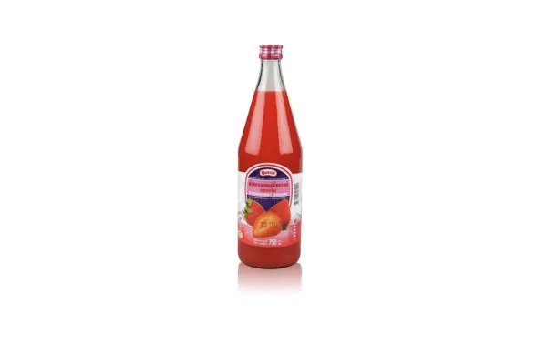 QUEEN Juice Squash, Strawberry - 750 ml