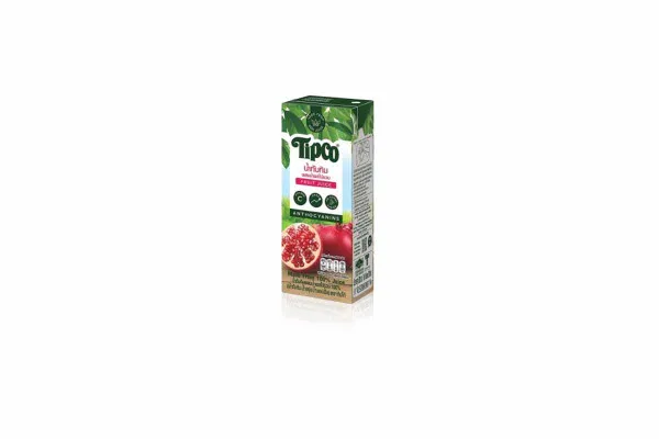 TIPCO 100% Fruit Juice, Pomegranate & Fruit Juice - 200 ml