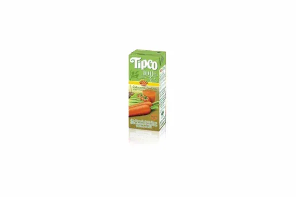TIPCO 100% Fruit Juice, Mixed Vegetable & Mixed Fruit - 110 ml