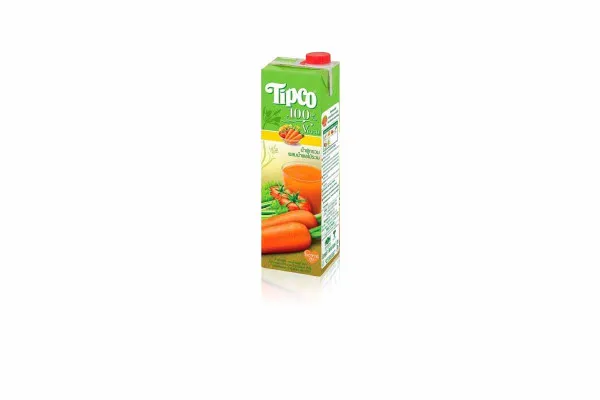 TIPCO 100% Veggie Juice, Mixed Veggie & Fruit Juice - 1,000 ml