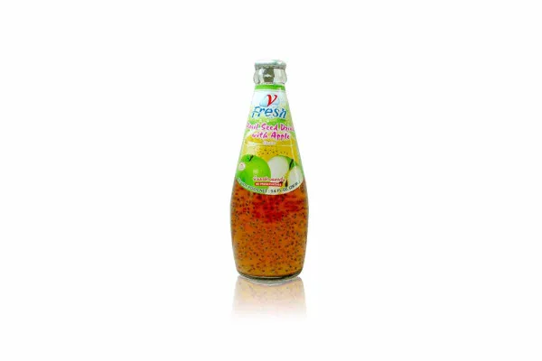 V FRESH Apple Drink with Basil Seed - 290 ml