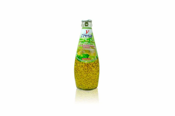 V FRESH Lemon Tea with Basil Seed (Halal) - 290 ml 