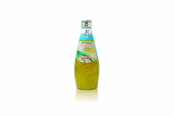 V FRESH Lemongrass drink with Basil Seed (Halal) - 290 ml