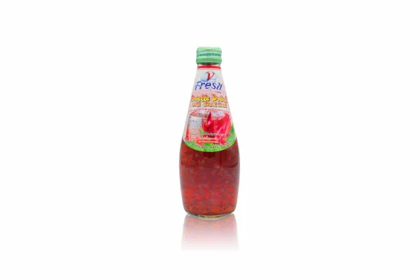 V FRESH Roselle drink with Basil Seed - 290 ml