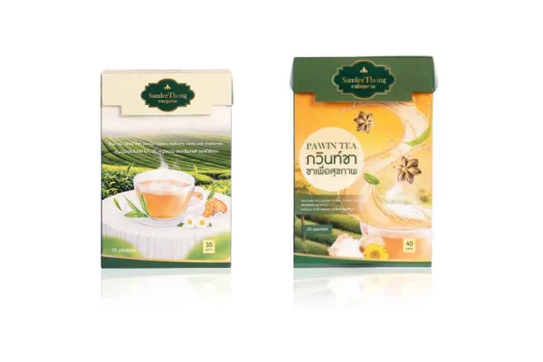 SAMLEETHONG Herbal Bale Tea & PAWIN Herbal Tea