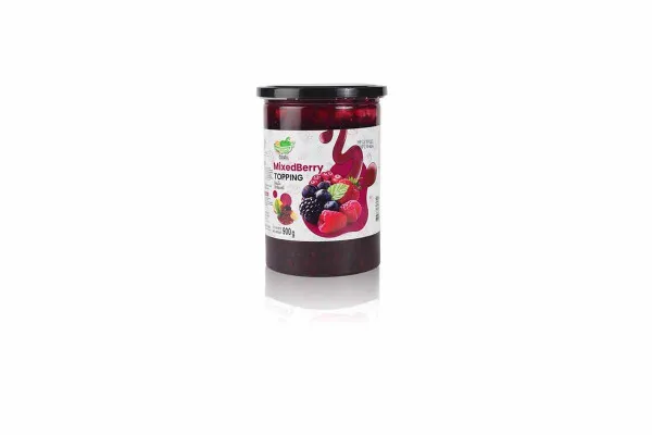 DING FONG Fruit Toppings, MixedBurry - 900 g