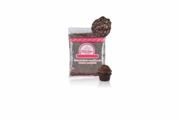 DING FONG Chocolate Topping, Dark Flake - 1 kg
