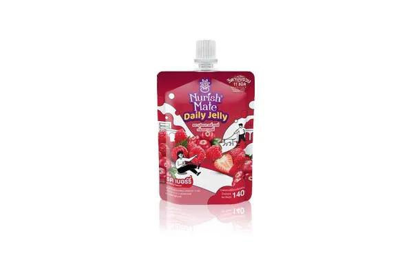 NURISHMATE Konjac Daily Jelly, Red Berry - 140 g