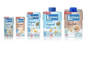 LACTASOY Soybean Milk with Variety of Flavors