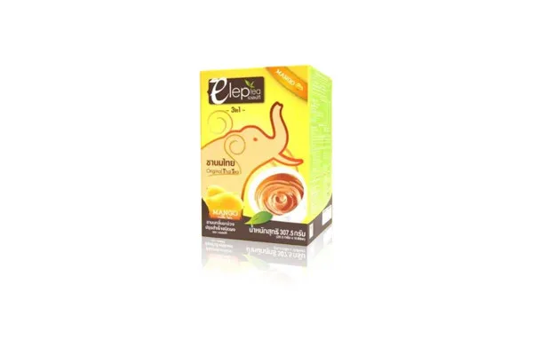 ELEP TEA Instant Milk Tea Mix Mango Flavor - 307.5 g