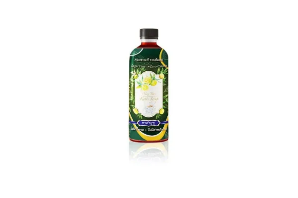 KATTS Tea Stevia Syrup, Yuzu Black Tea - 500 ml