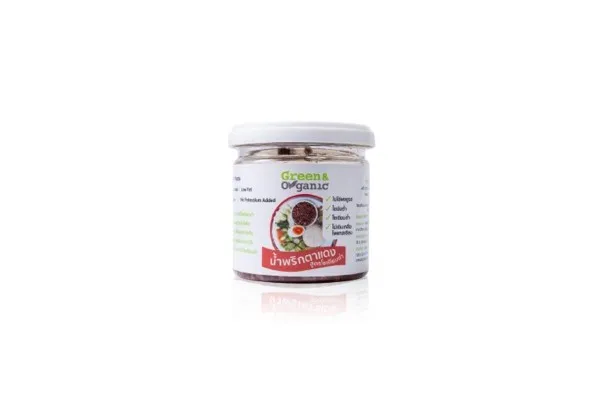 GREEN & ORGANIC, Red Chili Paste (Nam Prik Ta Daeng) - 160 g