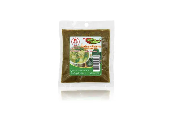 KANOKWAN Thai Curry Pastes, Green Curry - 100 g