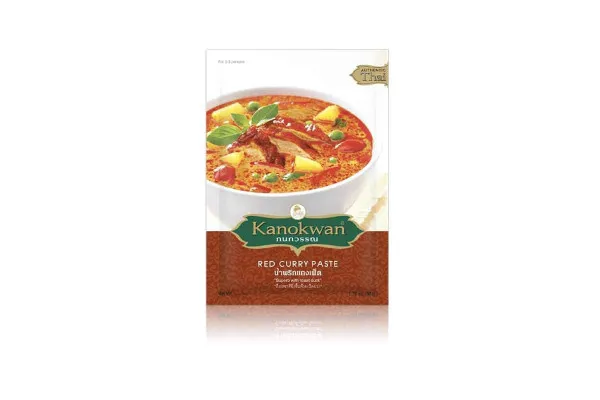 KANOKWAN Thai Meal Kit, Red Curry Paste - 50 g