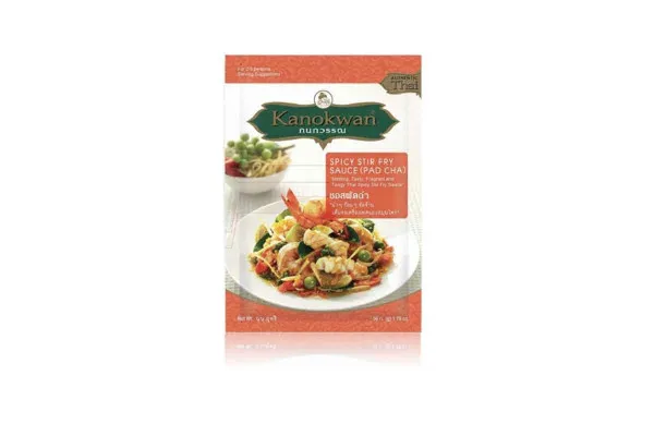 KANOKWAN Thai Meal Kit, Spicy Stir Fry Sauce (Pad Cha) - 50 g 
