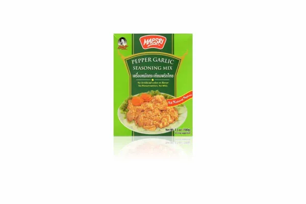 MAESRI, Pepper Garlic Seasoning Mix - 100 g
