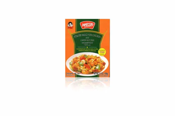 MAESRI, Stir Fry Sauce for Chicken and Cashew Nut Dish - 100 g