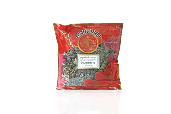 GOLD FISH, Dried Thai Black Jelly Fungus - 150 g 