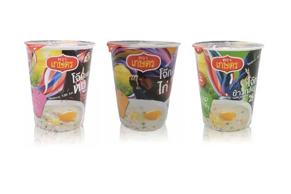 KASET Instant Congee with Pork, Chicken and Brown Rice