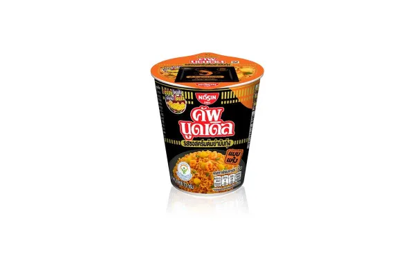 NISSIN Instant Noodles Cup Dry Type, Tom Yum Shrimp Paste - 73 g