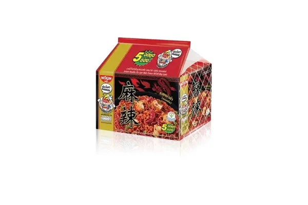 NISSIN Instant Noodles Premium Bag, Dry Mala - 60 g
