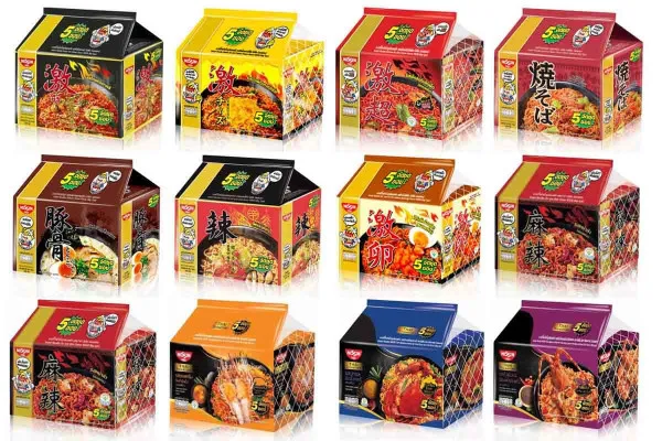 NISSIN Instant Noodle, Ramen, Udon and Soba