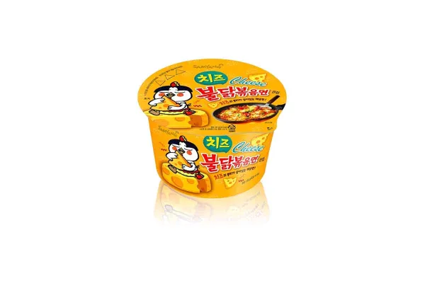 SAMYANG Buldak Big Bowl, Hot Chicken Cheese Ramen - 105 g
