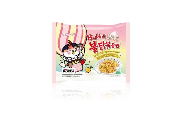 SAMYANG Buldak Ramen, Creamy Carbonara - 140 g