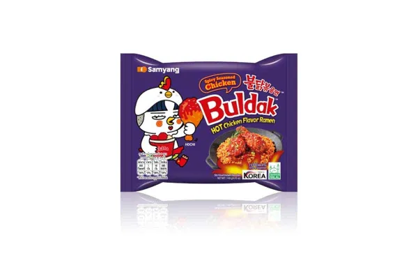 SAMYANG Buldak Ramen, Spicy Seasoned Chicken - 140 g