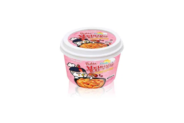 SAMYANG Buldak, Hot Chicken Topokki Cabonara - 179 g 