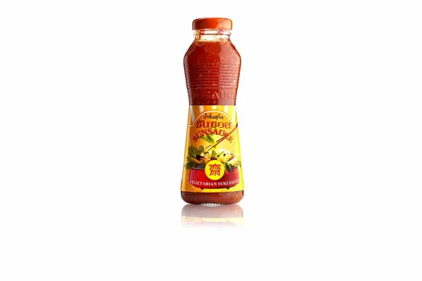 SUNSAUCE Sukiyaki Sauce, Vegetarian - 380 g 