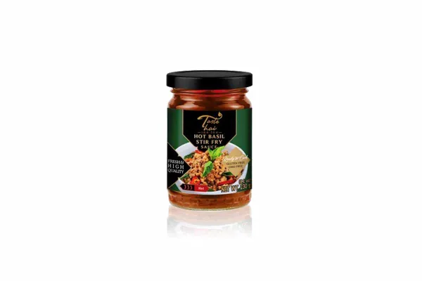 TASTE THAI BRAND, Hot Basil Stir Fry Sauce - 230 g 