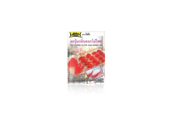 LOBO, Agar Dessert Mix (Thai Flower Flavour) - 115 g