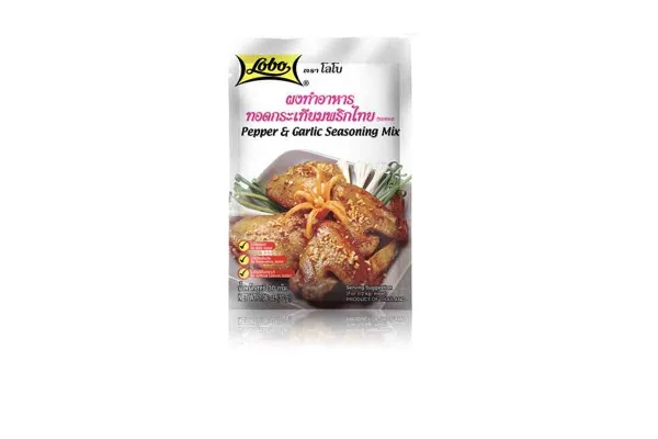 LOBO, Pepper and Garlic Seasoning Mix - 30 g