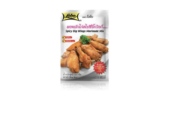 LOBO, Spicy Big Wings Marinade Mix - 50 g 