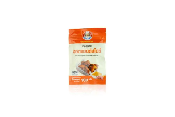 UNCLE BRANS Seasoning Powder, Hot & Spicy - 100 g